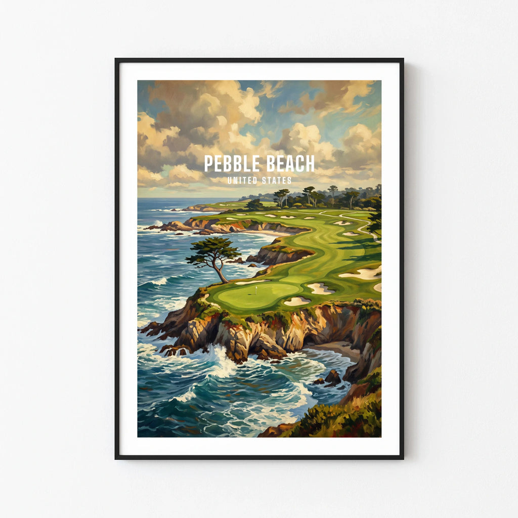 Affiche Pebble Beach