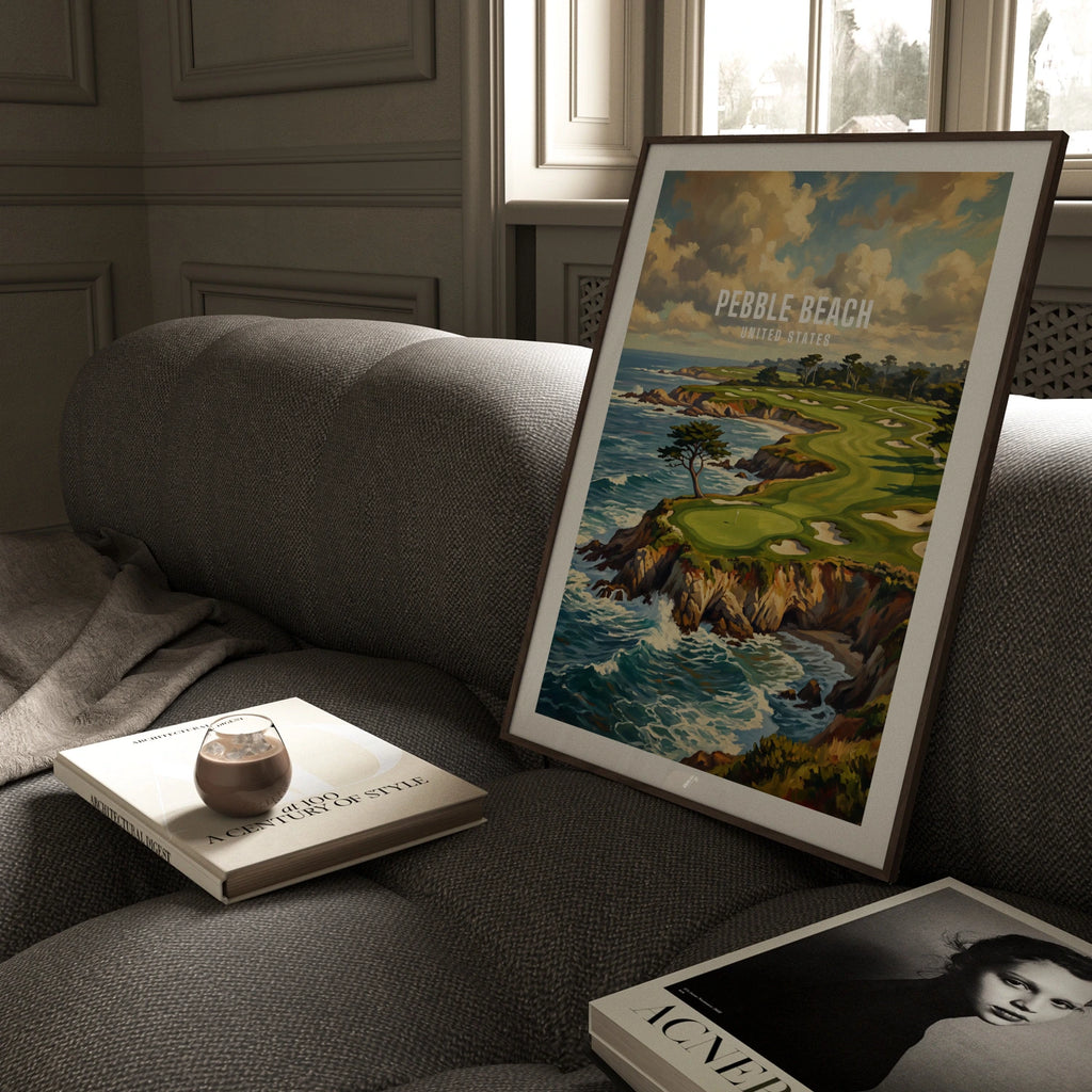 Affiche Pebble Beach