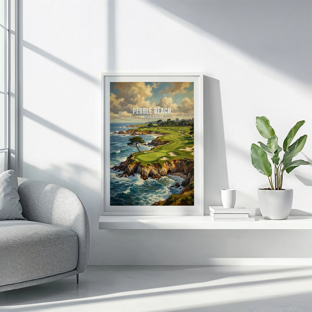 Affiche Pebble Beach