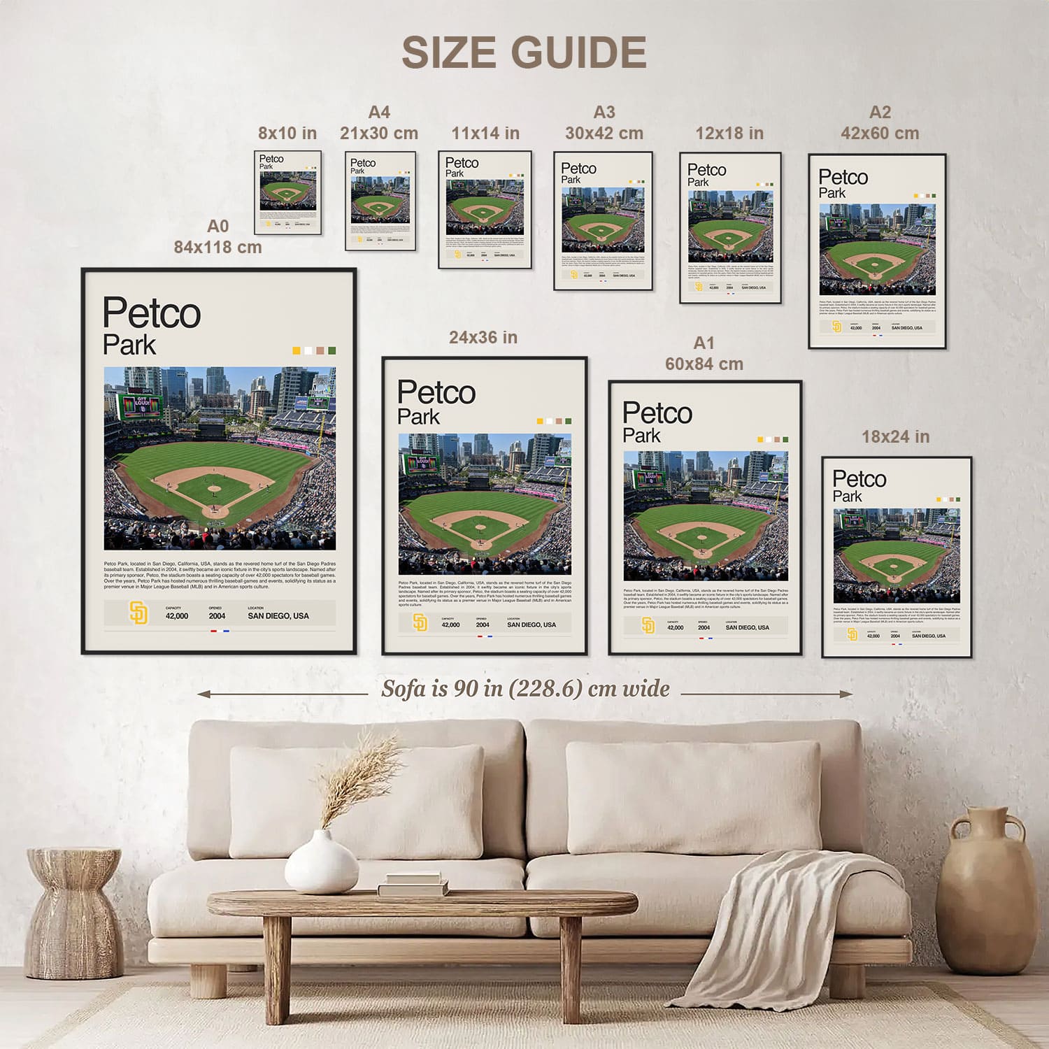 Petco Park Poster Postersport