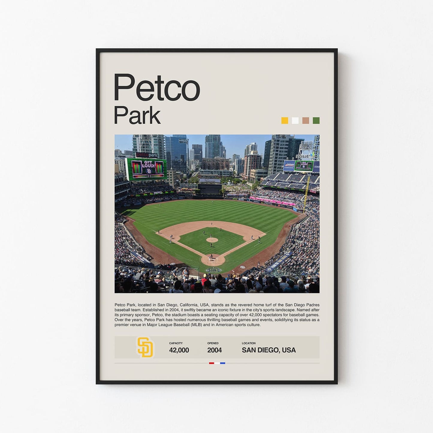 Petco Park Poster Postersport