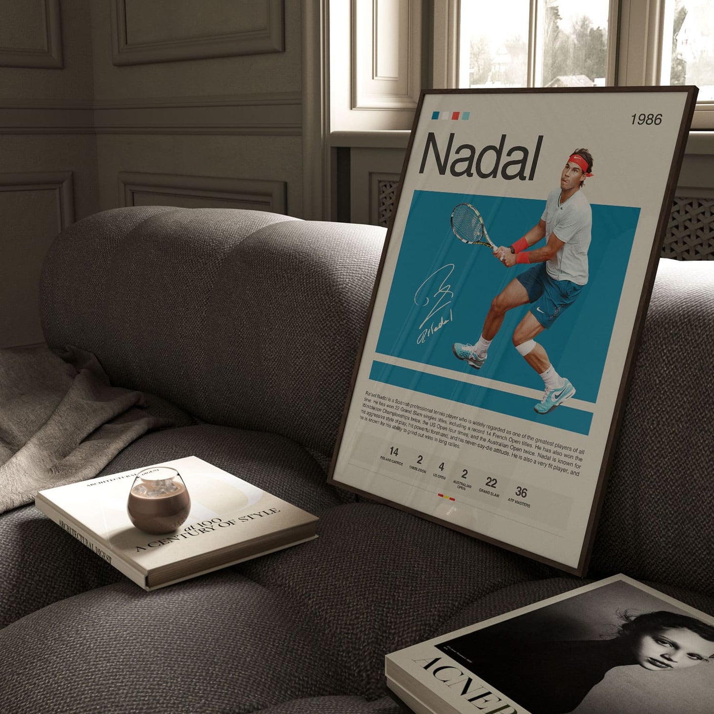 Rafael Nadal Poster Postersport