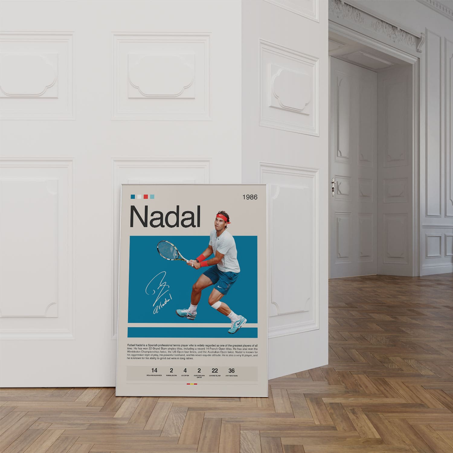 Rafael Nadal Poster Postersport