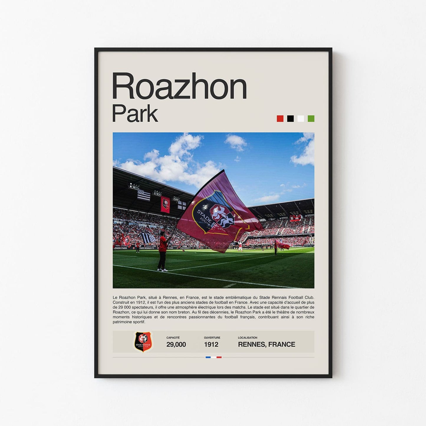 Roazhon Park Poster Postersport