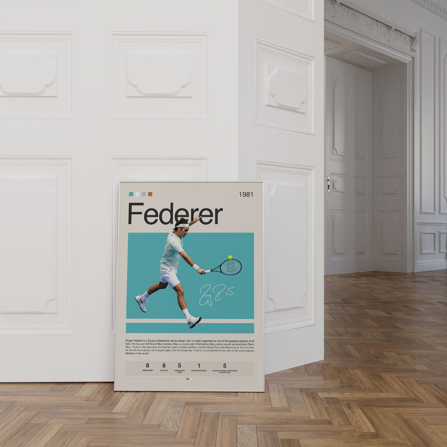 Rodger Federer Poster Postersport