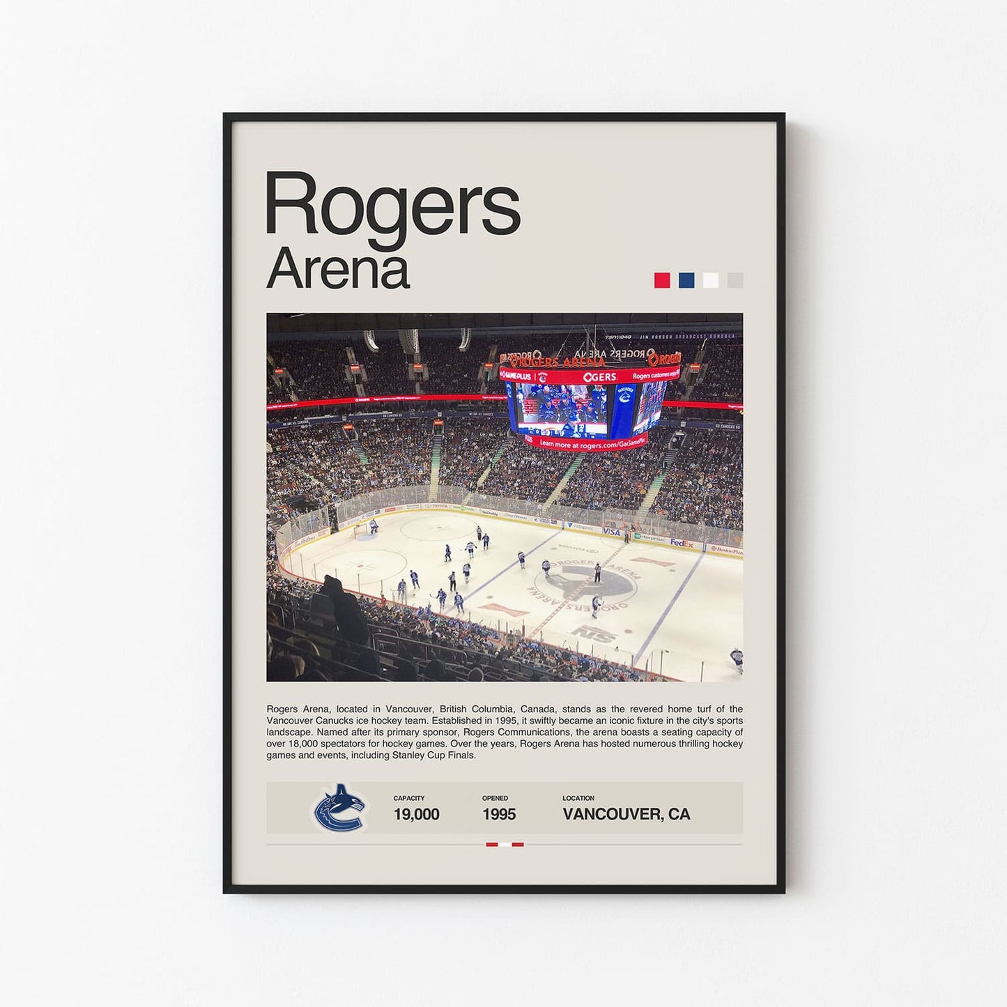 Rogers Arena Poster Postersport