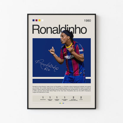 Ronaldinho Poster Postersport