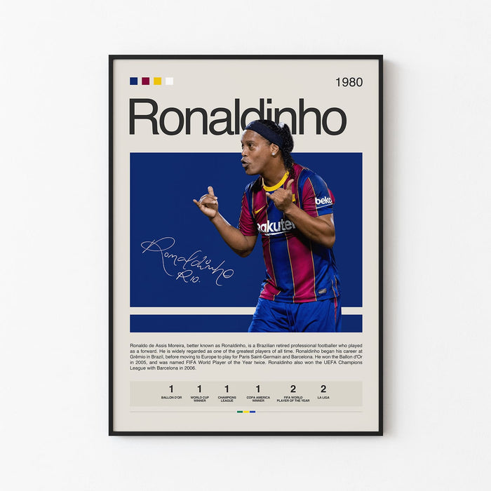 Ronaldinho Poster