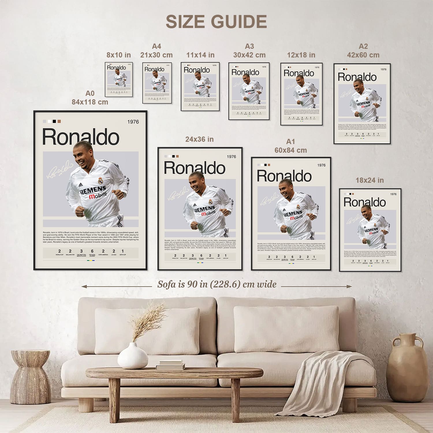 Ronaldo Poster Postersport