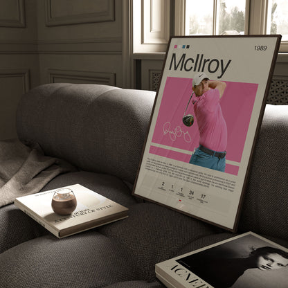 Rory McIlroy Poster Postersport