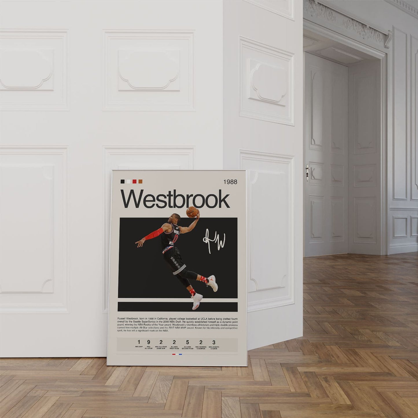 Russel Westbrook Poster Postersport