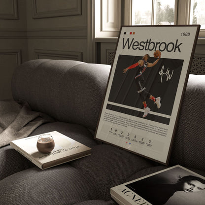 Russel Westbrook Poster Postersport