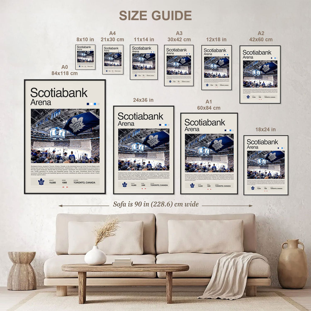 Scotiabank Arena Poster Postersport