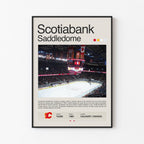 Scotiabank Saddledome Poster Postersport