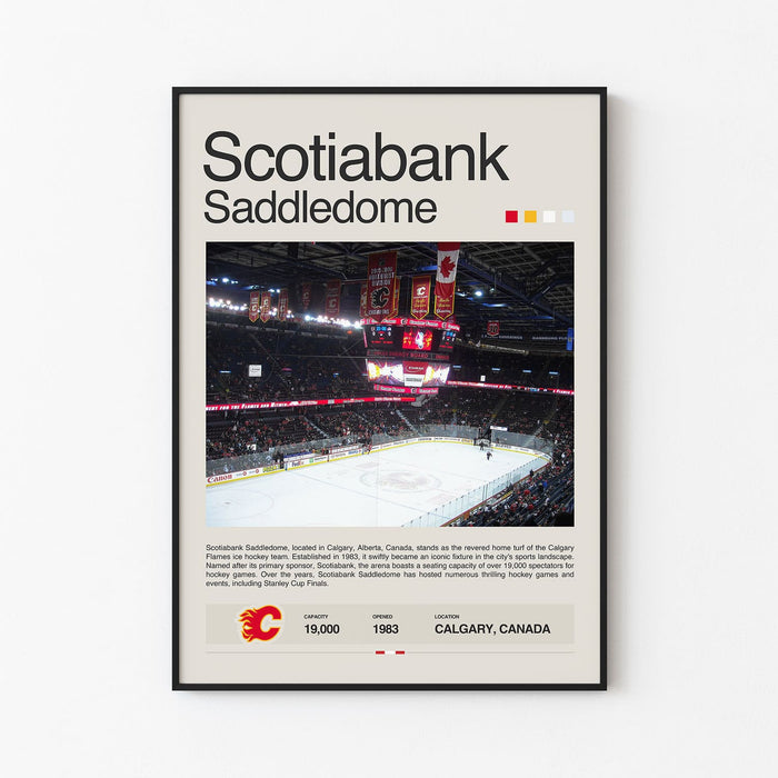 Scotiabank Saddledome Poster