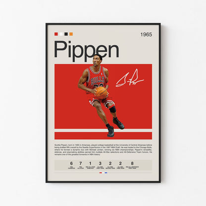 Scottie Pippen Poster Postersport