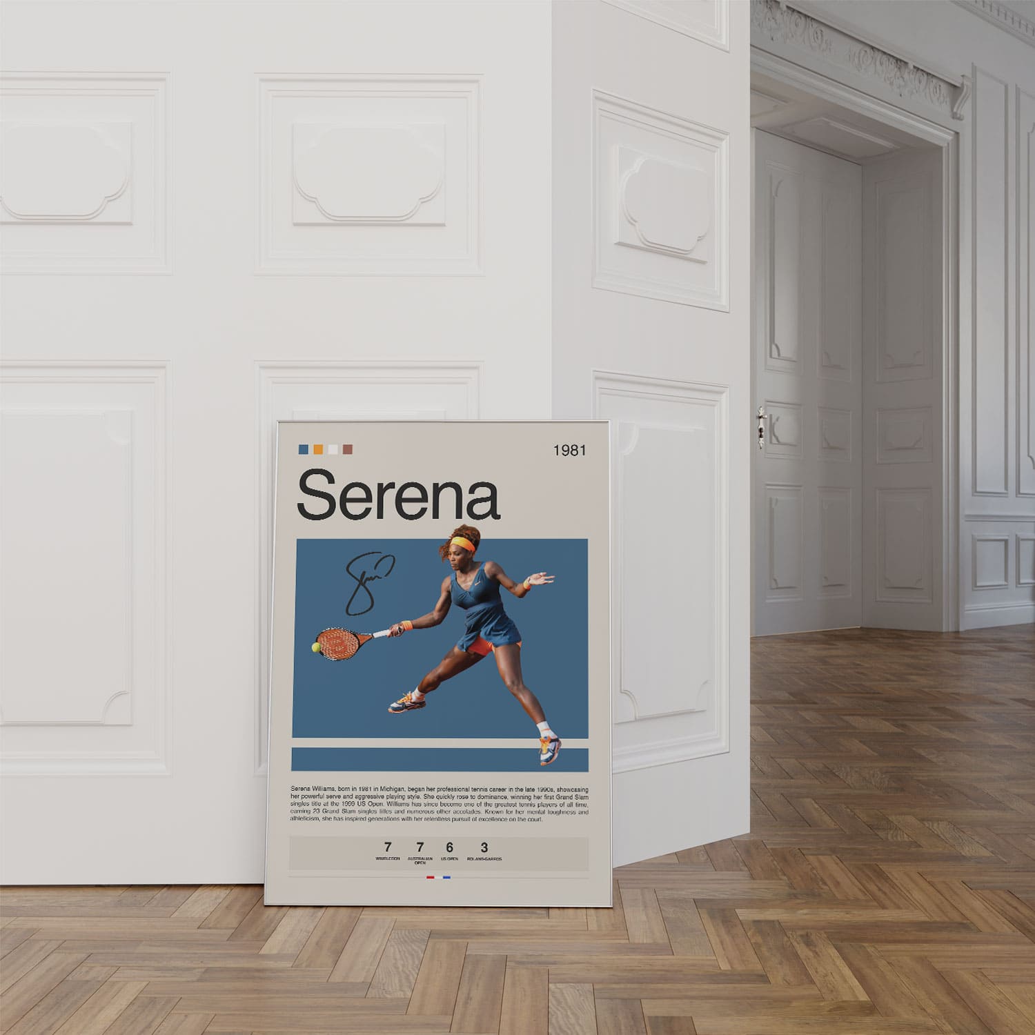 Serena Williams Poster Postersport