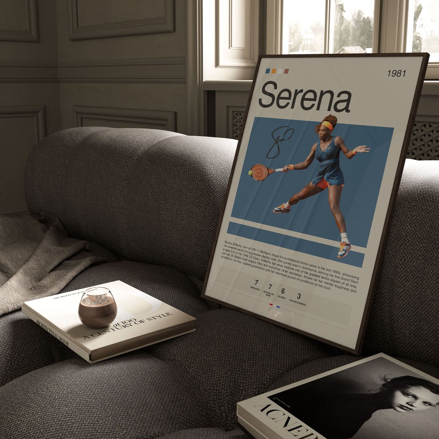 Serena Williams Poster Postersport