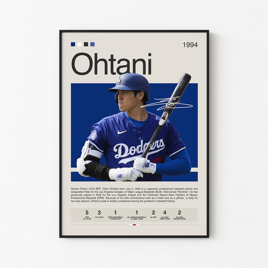 Shohei Ohtani Poster Postersport