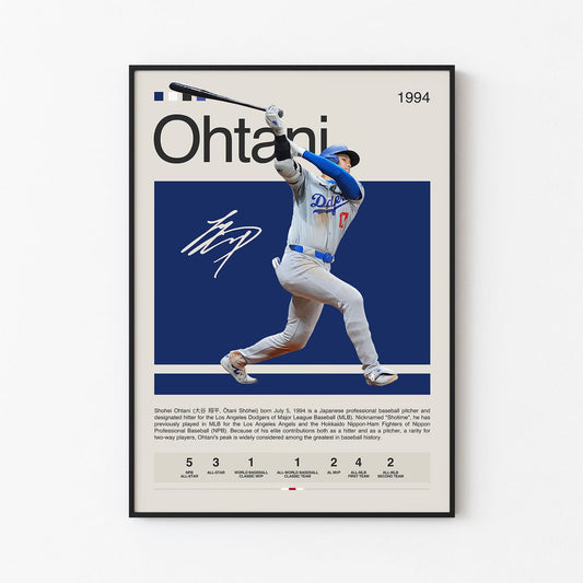 Shohei Ohtani Poster Postersport