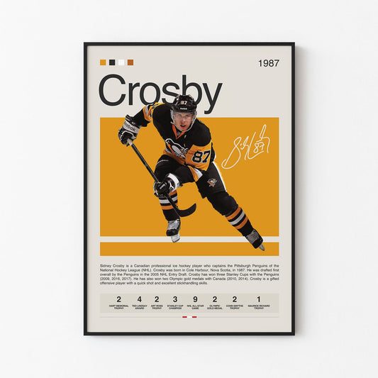 Sidney Crosby Poster Postersport