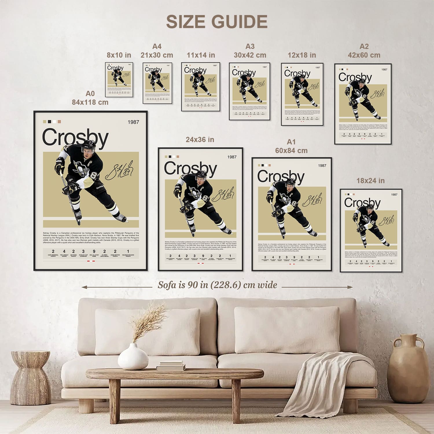 Sidney Crosby Poster Postersport