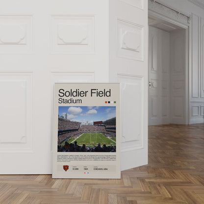 Soldier Field Poster Postersport