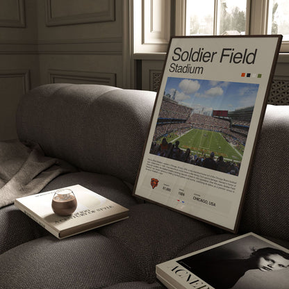 Soldier Field Poster Postersport