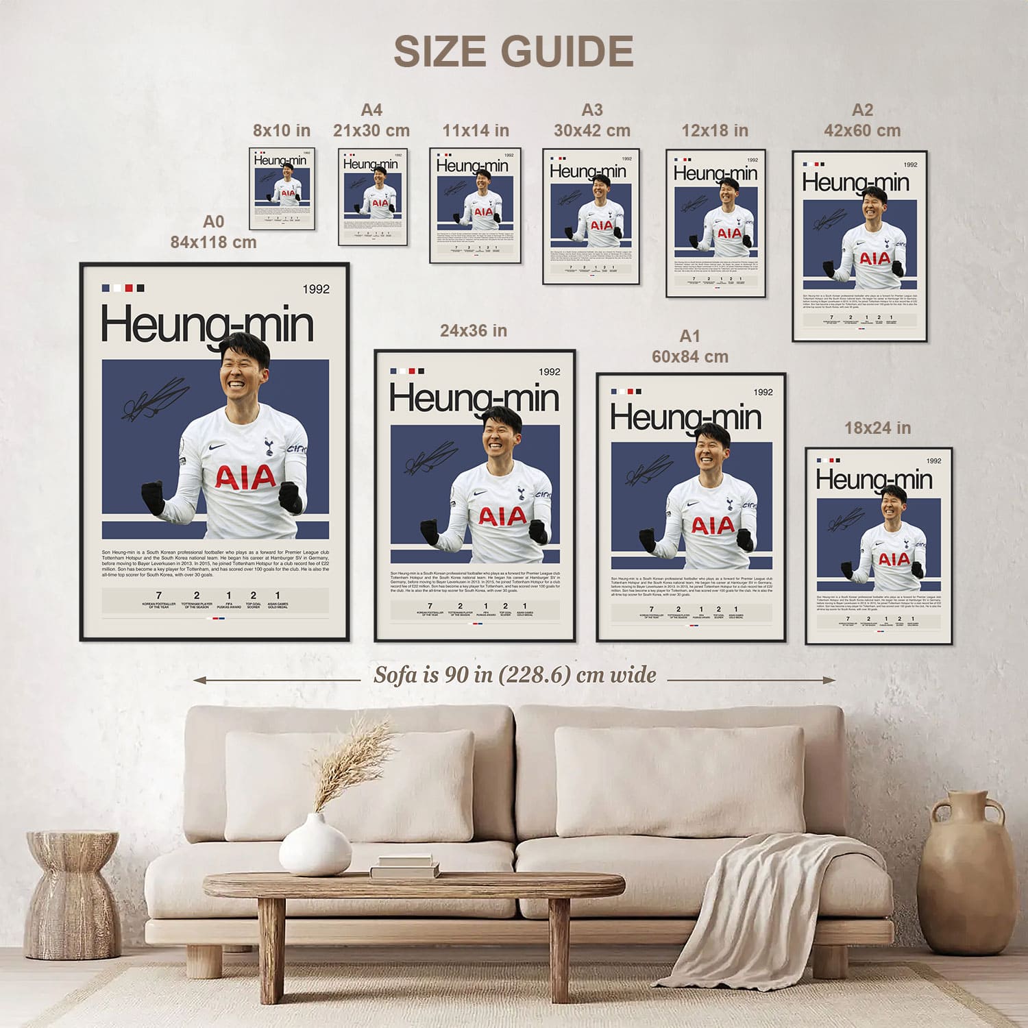 Son Heung-min Poster Postersport