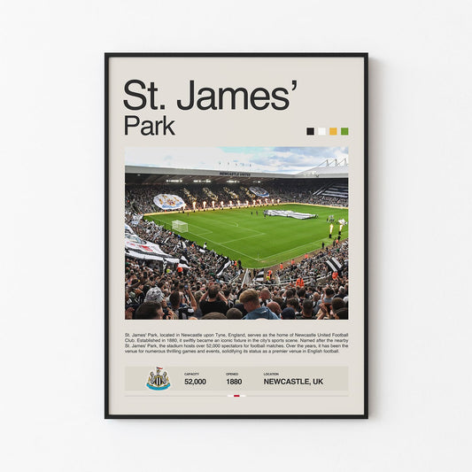 St. James' Park Poster Postersport