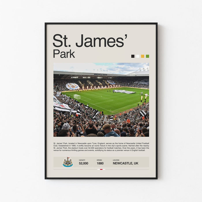 St. James' Park Poster
