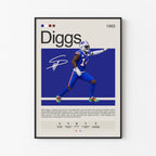 Stefon Diggs Poster Postersport