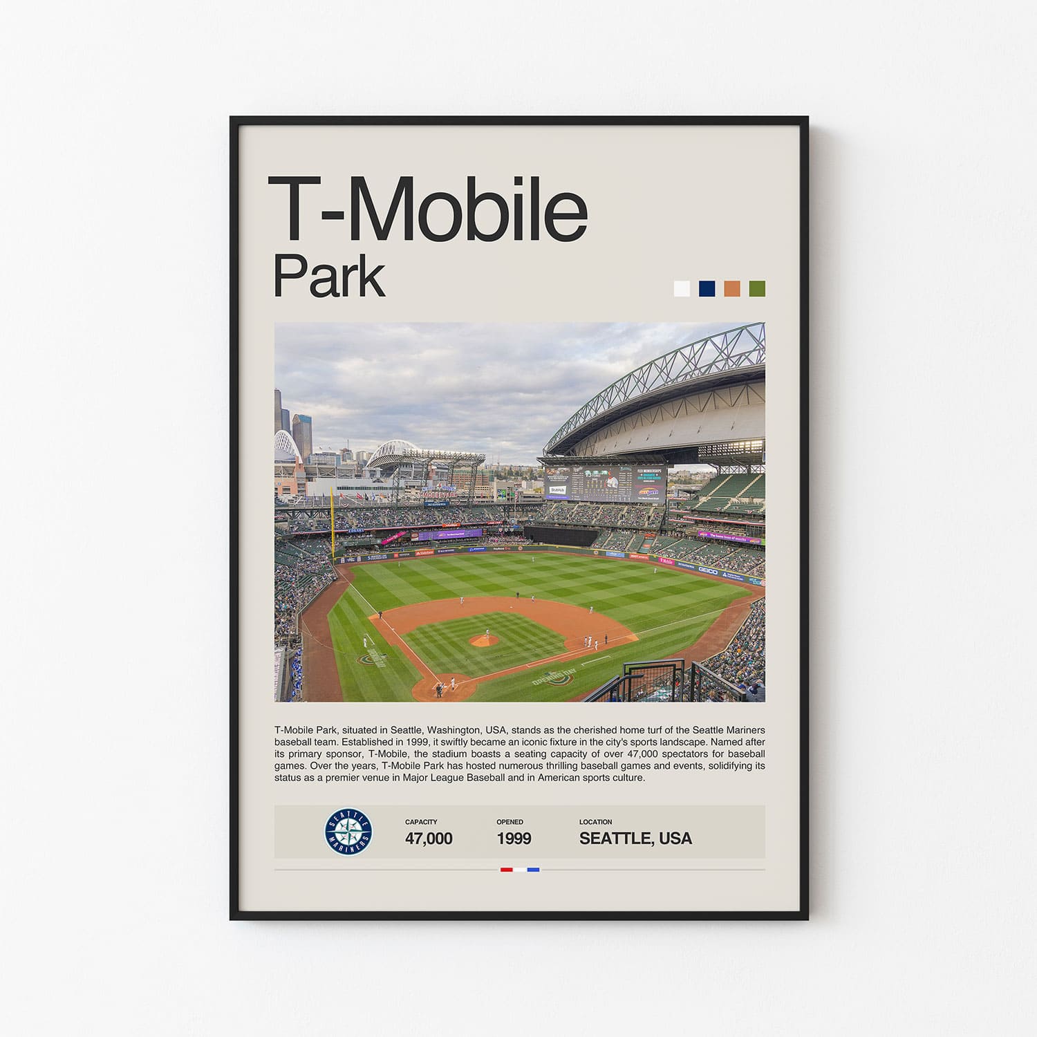 T-Mobile Park Poster Postersport