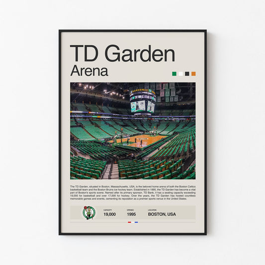 TD Garden Poster Postersport