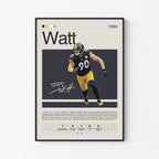 TJ Watt Poster Postersport