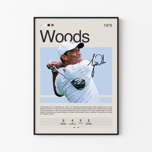 Tiger Woods Poster Postersport