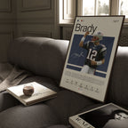 Tom Brady Poster Postersport