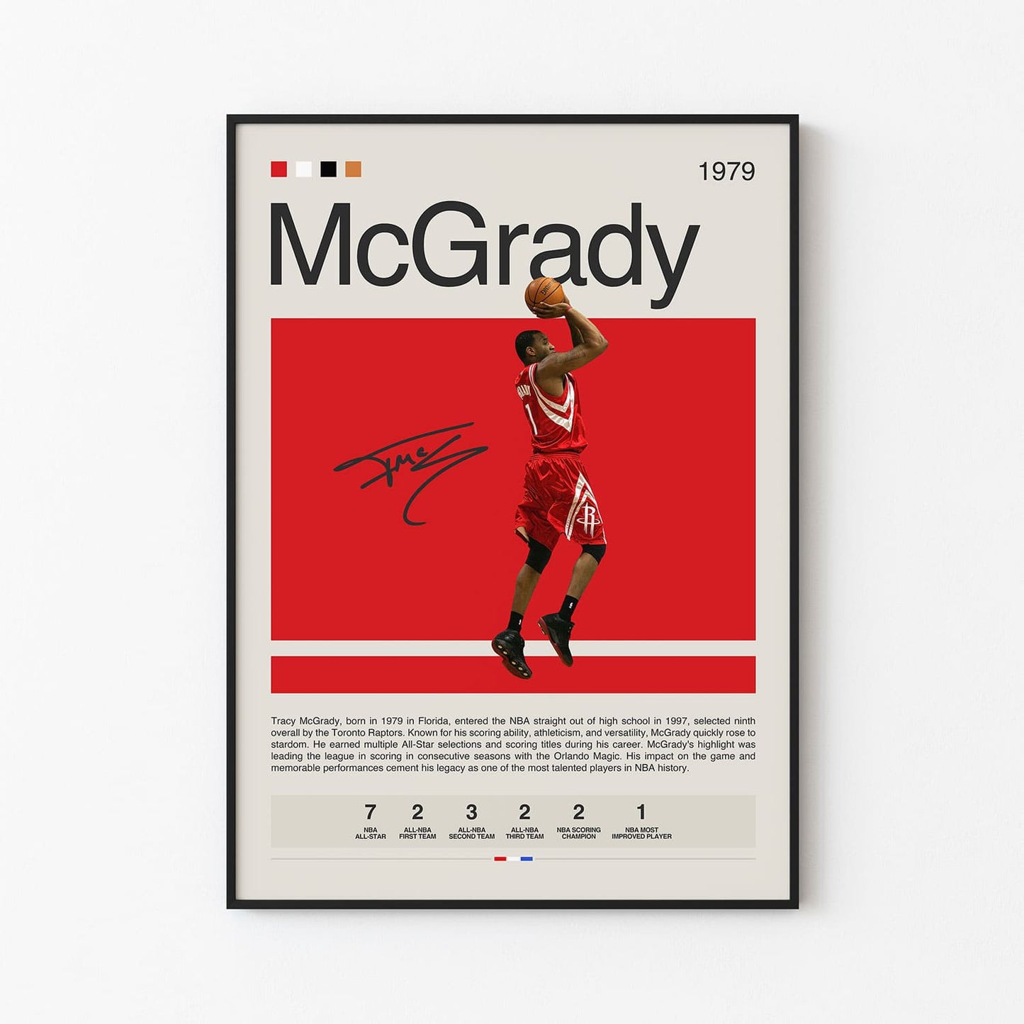 Tracy McGrady Poster Postersport