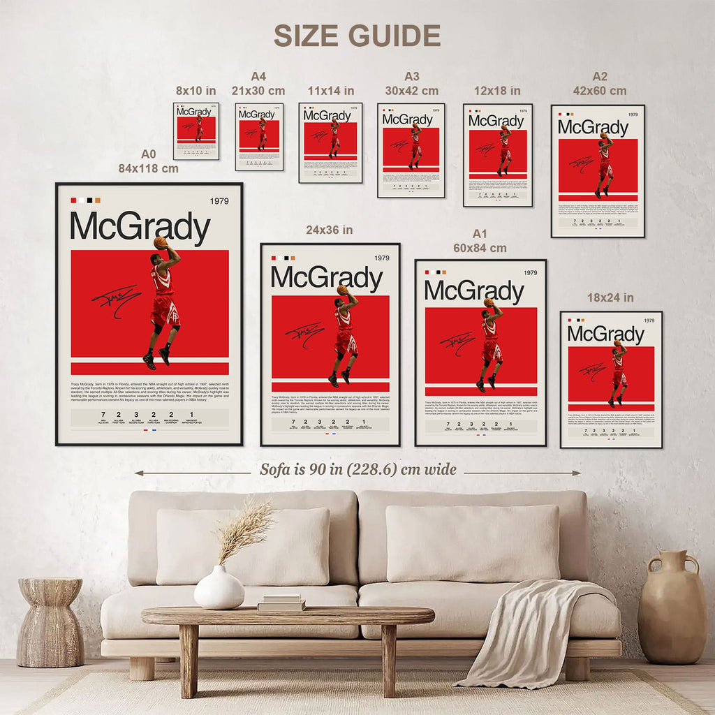Tracy McGrady Poster Postersport