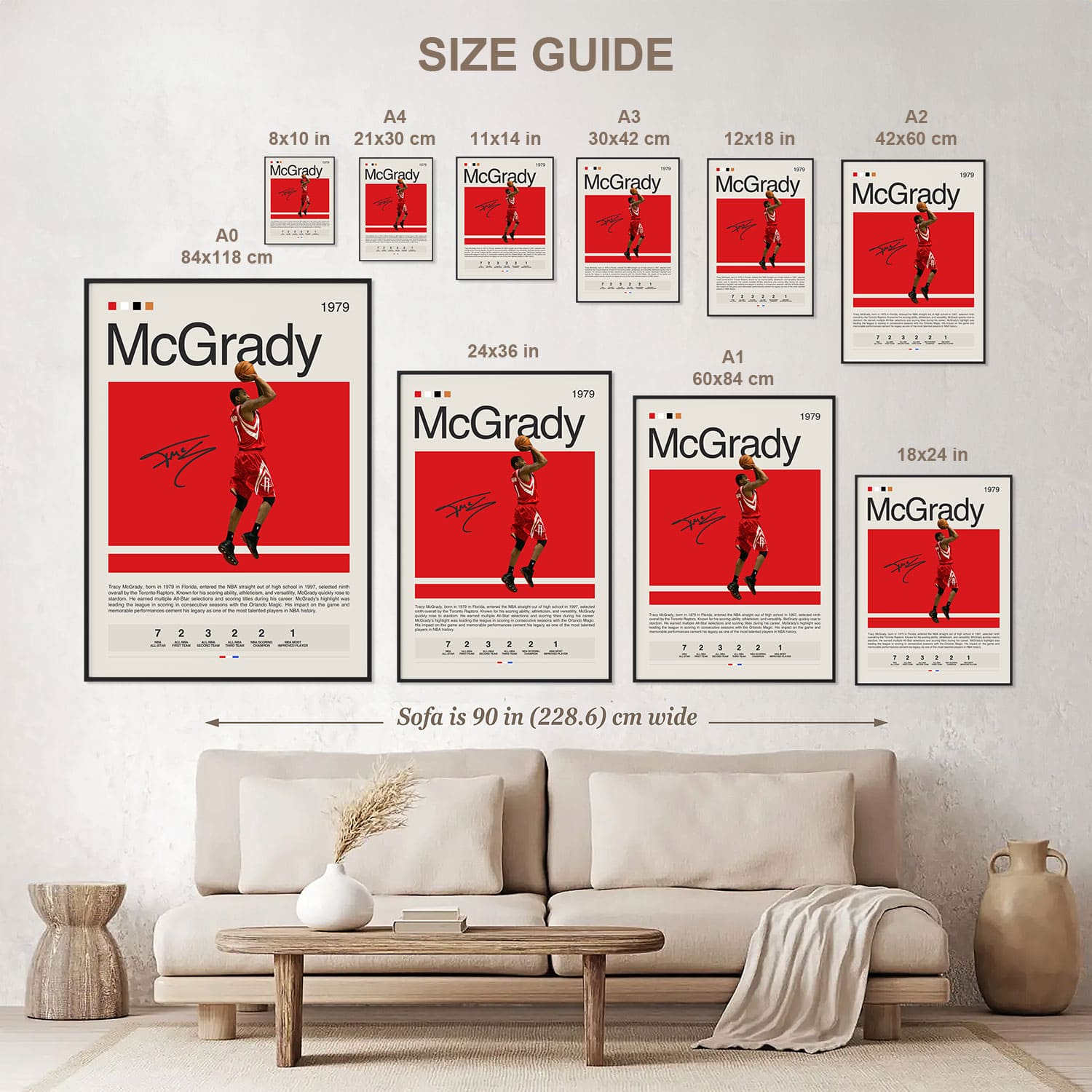 Tracy McGrady Poster Postersport