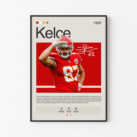 Travis Kelce Poster Postersport