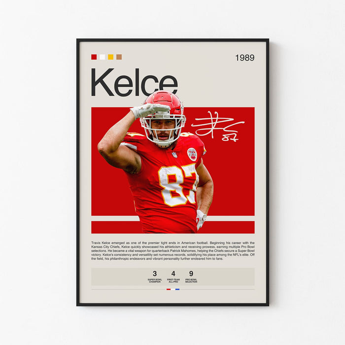 Travis Kelce Poster