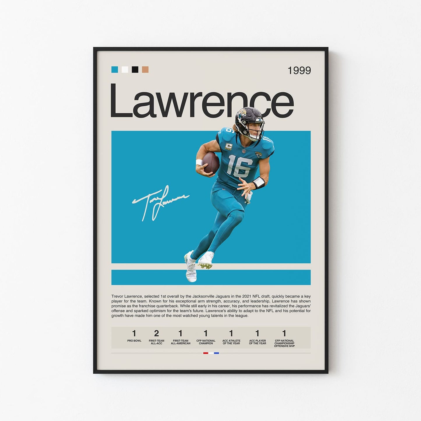 Trevor Lawrence Poster Postersport