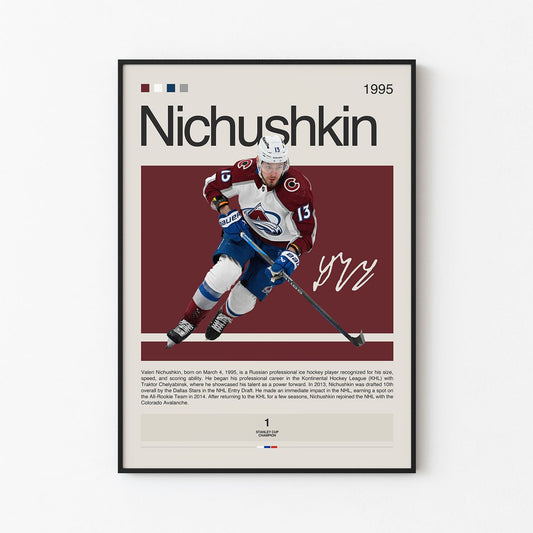 Valeri Nichushkin Poster Postersport