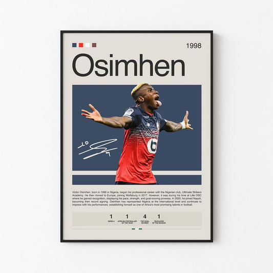 Victor Osimhen Poster Postersport