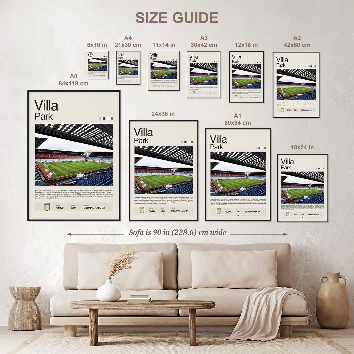 Villa Park Poster Postersport