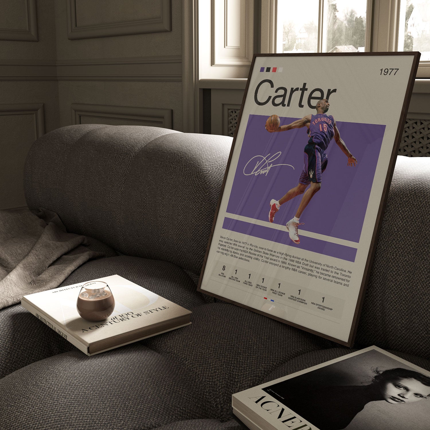 Vince Carter Poster Postersport