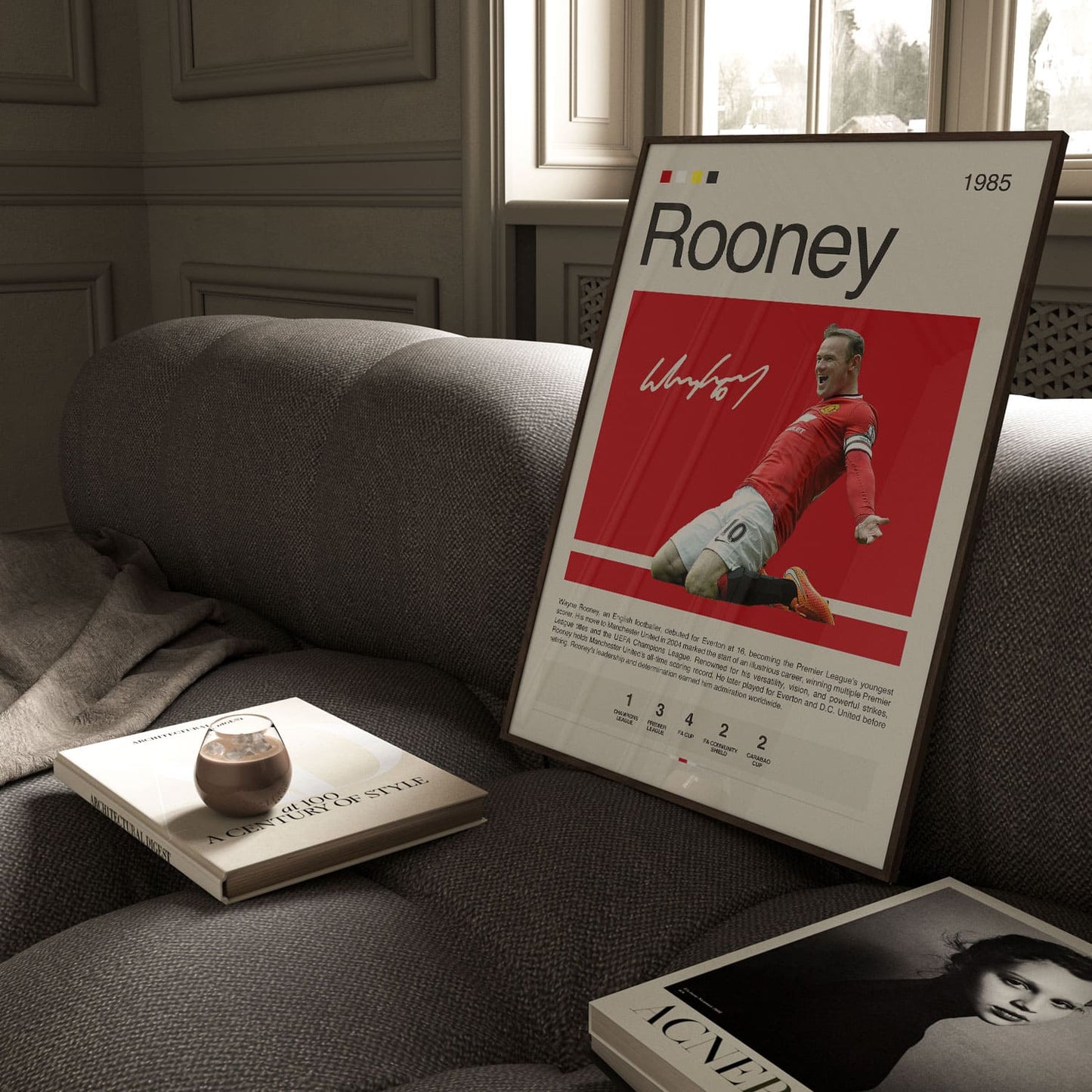 Wayne Rooney Poster Postersport