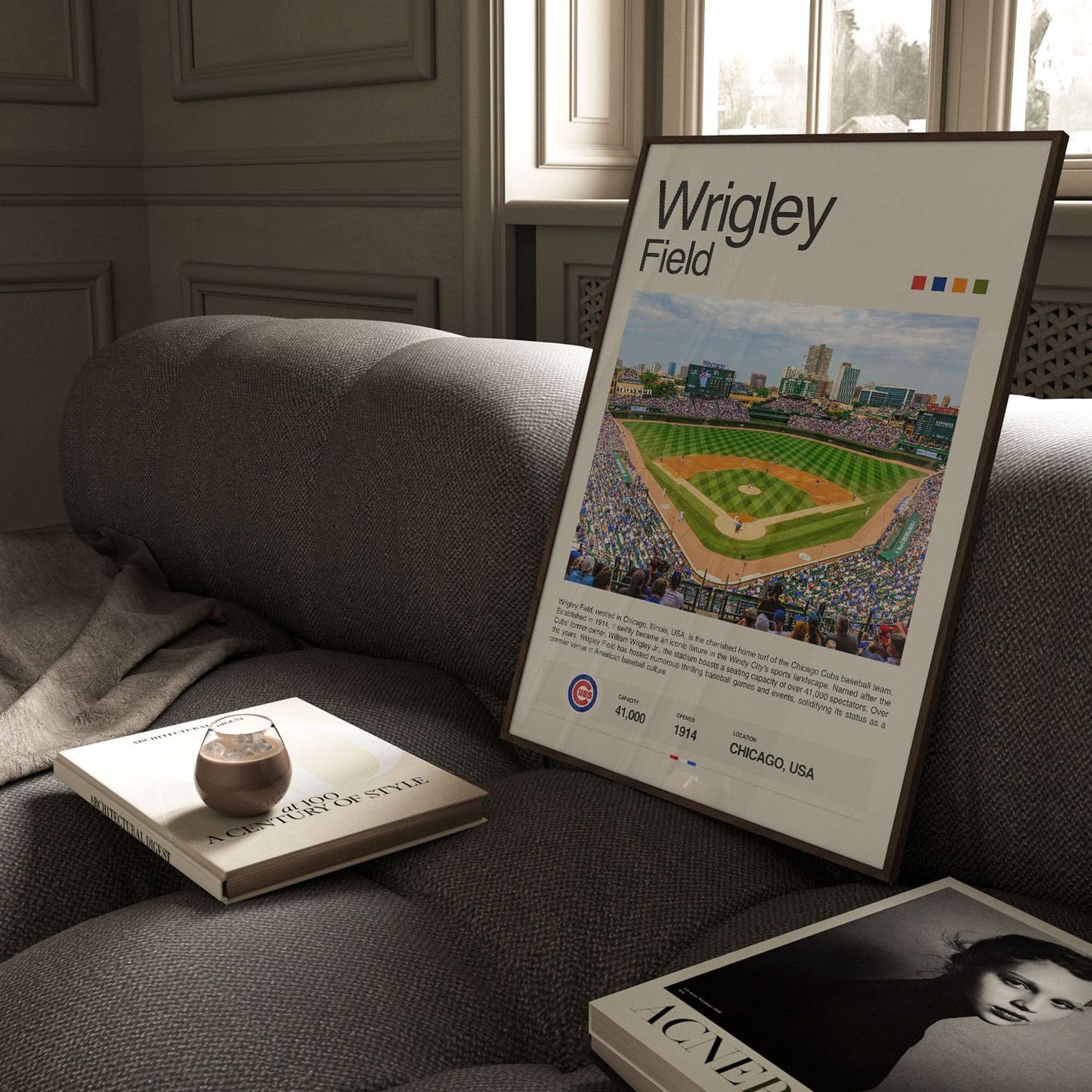 Wrigley Field Poster Postersport