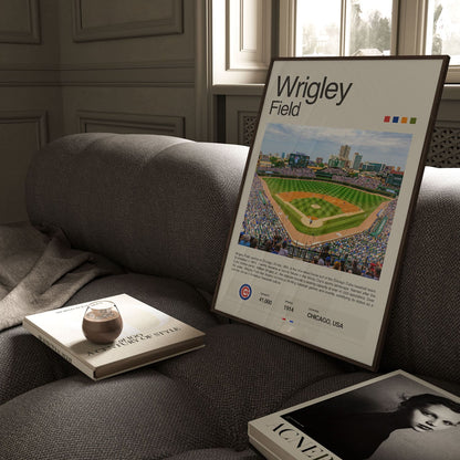 Wrigley Field Poster Postersport